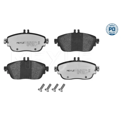 Bilde av MEYLE 025 248 6919/PD Bremseklosser PD Quality framaksel klargjort for slitasjeindikator med antihyle blikk, skruer MERCEDES BENZ: A Klasse