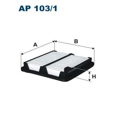 Bilde av FILTRON AP 103/1 Luftfilter 47 180 189 Filterinnsats HONDA: CIVIC 8