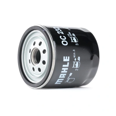 Bilde av MAHLE ORIGINAL OC 232 Oljefilter med en retursperreventil Påskruingsfilter FORD: Transit Connect Mk1 Van, Mk4 Focus Hatchback