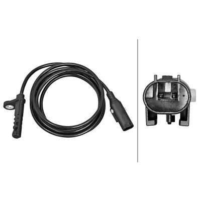 Bilde av HELLA 6PU 358 217 121 ABS Sensor Hall prinsipp 2 1620 MERCEDES BENZ: Sprinter 5 T Van, Flatvogn lastebil/Chassis