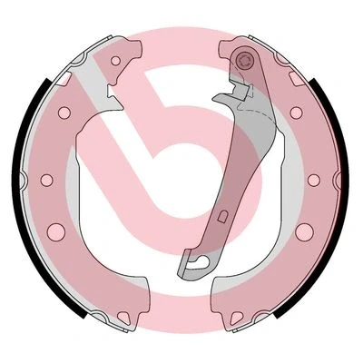 Bilde av BREMBO S 24 552 Bremsesko 228 42 FORD: Ecosport Mk2