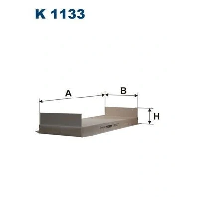 Bilde av FILTRON K 1133 Kupéfilter Partikkelfilter 466 183 70