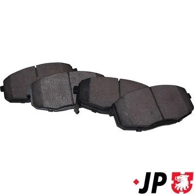 Bilde av JP GROUP 3663600910 Bremseklosser framaksel med akustisk slitasjevarsel HYUNDAI: i30 I Stasjonsvogn, Hatchback, II Hatchback