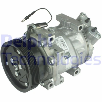 Bilde av DELPHI TSP0159853 Kompressor Sanden SD7V16 PAG 46 med kompressorlje RENAULT: Kangoo I