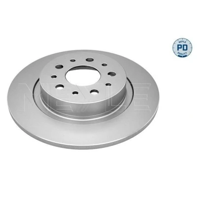 Bilde av MEYLE 215 523 0038/PD Bremseskiver bakaksel 264 10 5 98 fullt ut Sink lamell belagt FIAT: 500L