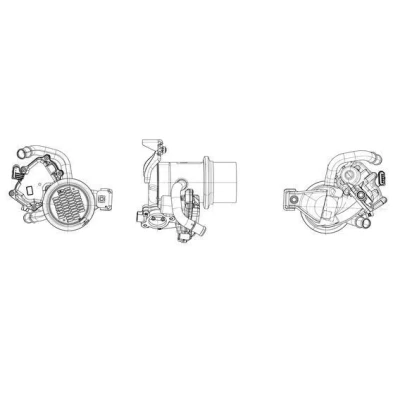 Bilde av MAHLE ORIGINAL CE 54 000P EGR kjøler med ventil