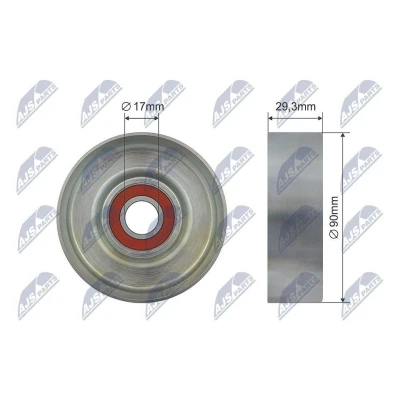 Bilde av Styrerulle kilerem, hyundai grandeur, santa fé ii, kia carnival / grand iii, 252813E000, 25281 3E000, 252813E010, 3E010,