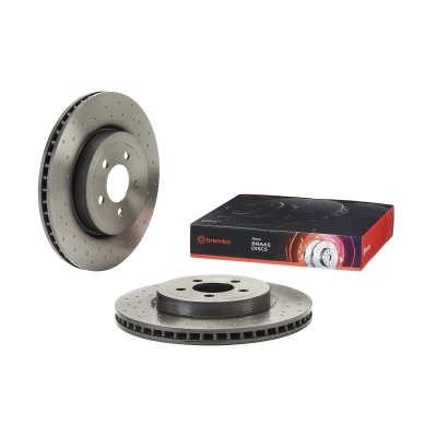 Bilde av BREMBO Bremseskive CHRYSLER: 300C Sedan 345mm 28mm 5 perforert / ventilert 09.A404.1X 04779197AA,04779197AB,04779197AC,04779197AD,04779197AE