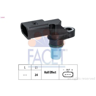 Bilde av FACET 9.0754 Turtallsensor, automatgir