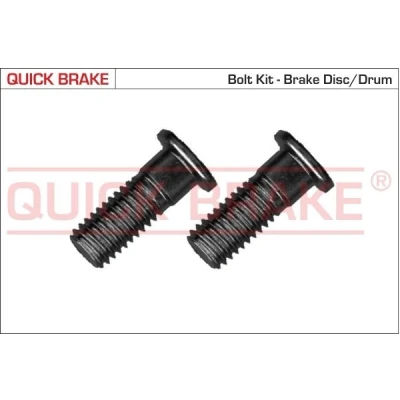 Bilde av QUICK BRAKE 11675K Skrue, bremseskive VOLKSWAGEN: Sharan I, TRANSPORTER 4, 4 Bus