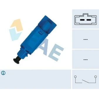 Bilde av Bremselysbryter, ford,seat,vw, 1044902, 1H0 927 189 C, 7262702, 81.44205.0060, 95 VW 9E740 AB, 95VW AA