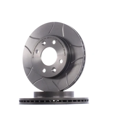 Bilde av BREMBO MAX LINE 09.3148.75 Bremseskiver 238 20 4 innvendig ventilert, med sliss belagt skruer RENAULT: Kangoo I Express, I, CLIO 2