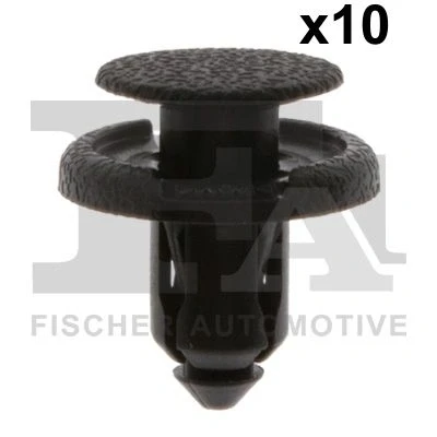 Bilde av FA1 75 30006.10 klips, pynte /beskyttelseslist svart TOYOTA: RAV4 II SUV, Aygo