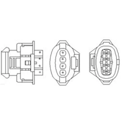 Bilde av MAGNETI MARELLI 466016355138 Lambdasonde oppvarmet 4 OPEL: Vectra C CC