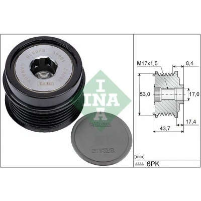 Bilde av INA 535 0281 10 Frihjul Dynamo spesialverktøy nødvendig for montering JEEP: Patriot, DODGE: Caliber