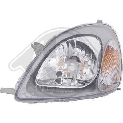 Bilde av DIEDERICHS 6605083 Frontlykter venstre H4 med motor for høydejustering hovedlys TOYOTA: Yaris I Hatchback