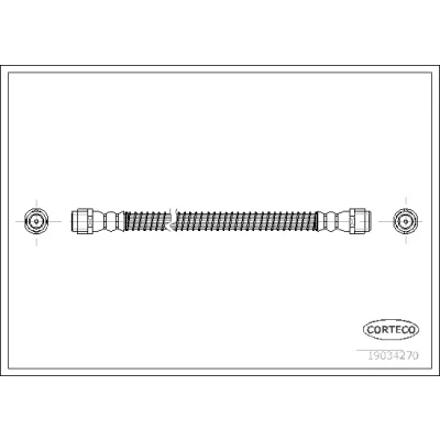 Bilde av Bremseslange, Bakaksel, audi q7, nissan urvan skåp, vw touareg, 7L0611776, 7L0611776A