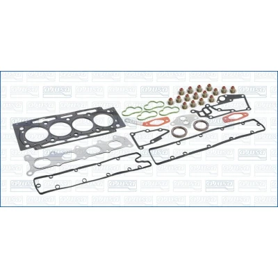 Bilde av AJUSA 52196200 Tetningssett, sylindertopp med sylinderhodepakning, ventilstangtetning MULTILAYER STEEL PEUGEOT: 206 Hatchback, 307 Stasjonsvogn