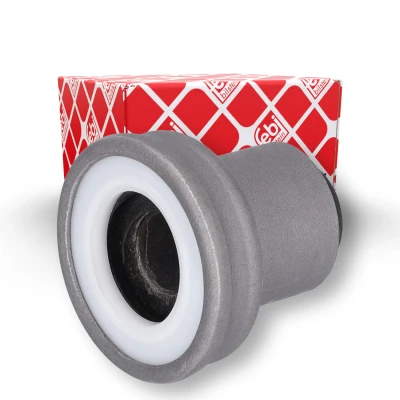 Bilde av FEBI BILSTEIN 07590 Styrestang Lagring framaksel oppe gummi, PTFE (rolytetrafluorethylen) VOLKSWAGEN: TRANSPORTER 3 Kasten,