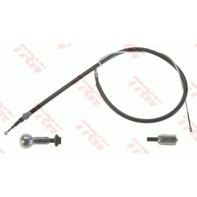 Bilde av TRW GCH456 Bremsekabel 1645, 1043, 1000 Skivebrems VOLKSWAGEN: Polo IV Hatchback