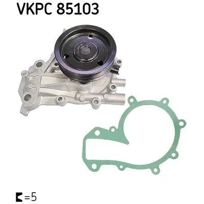 Bilde av SKF VKPC 85103 Vannpumpe OPEL: Zafira C Tourer, Insignia B Grand Sport, Antara