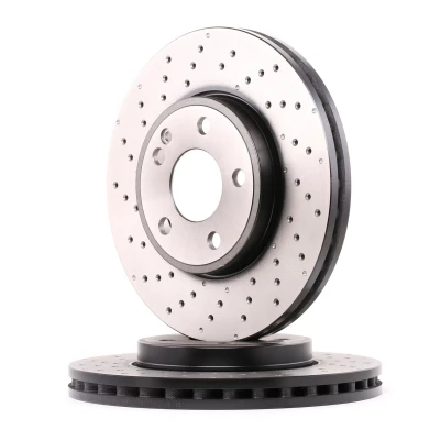 Bilde av TRW DF6262S Bremseskiver 295 28 5 112 perforert / ventilert spraylakkert MERCEDES BENZ: CLA Coupé, A Klasse, B Klasse