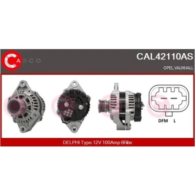 Bilde av CASCO CAL35152AS Dynamo 12V 210A RENAULT: MEGANE 3 Grandtour, LAGUNA Grandtour