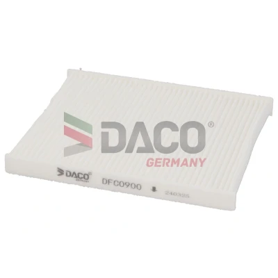 Bilde av DACO Germany DFC0900 Kupéfilter Partikkelfilter 205mm 176mm 18mm FIAT: 500 Hatchback, Panda II C Cabrio, FORD: KA Hatchback