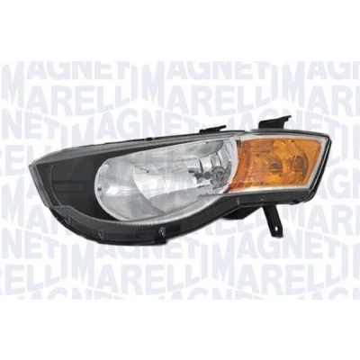 Bilde av MAGNETI MARELLI 710301249302 Frontlykter høyre PY21W, H4, P21W Halogen med blinklys for høyrekjøring motor høydejustering hovedlys