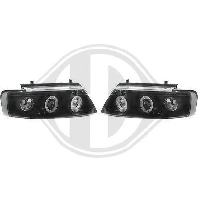 Bilde av DIEDERICHS HD Tuning 2245685 sett hovedfrontlys