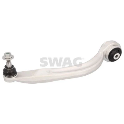 Bilde av SWAG 30 93 1281 Bærebru med sikringsmutter lager, støtte / styreledd framaksel høyre, nede, bak Casterstag Aluminium AUDI: A4 B7 Avant