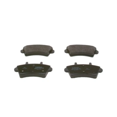 Bilde av BOSCH 0 986 424 938 Bremseklosser Low Metallic med antihyle blikk, montageanvisning NISSAN: Interstar Minibuss