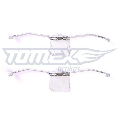Bilde av TOMEX brakes TX 43 40 Tibehørsett, skivebremse belegg framaksel AUDI: A4 B7 Avant, B5 Sedan, A8 D3, VOLVO: V50, V40 Hatchback, S40 II