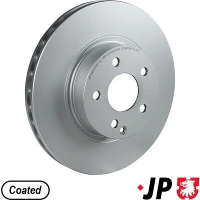 Bilde av JP GROUP 1363107300 Bremseskiver framaksel 312 28 5 ventilert belagt MERCEDES BENZ: E Klasse T modell, Sedan, CLS Coupé