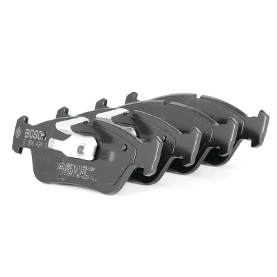 Bilde av BOSCH 0 986 494 015 Bremseklosser Low Metallic med kolbleklips, antihyle blikk BMW: 3 Sedan, Cabrio, Touring