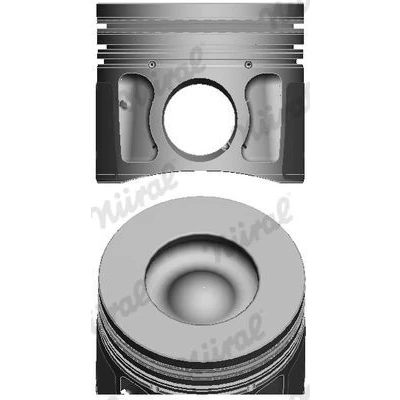 Bilde av NÜRAL 87 427707 40 Motorstempel 86,5 med kjølekanal, kolberingbærer, for trapesstempelstang FORD: Transit Mk6 Flatvogn lastebil/Chassis