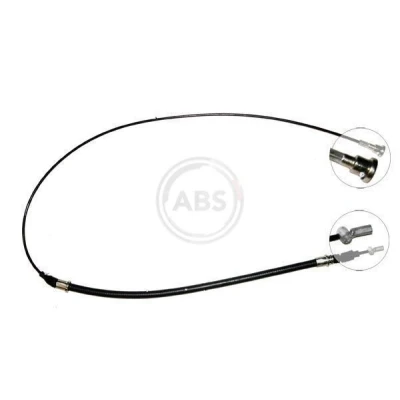 Bilde av A.B.S. K17078 Bremsekabel 1143 Skivebrems for høyre/venstre ratt OPEL: Corsa C Hatchback