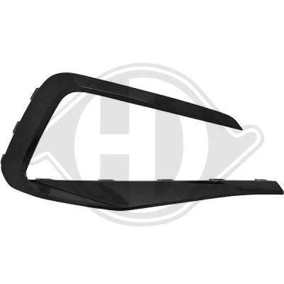 Bilde av Pynte / vernelist, støtfanger, Foran høyre vw polo vi OE 2G0853712 GRU, 2G0853712, 2G0853712041