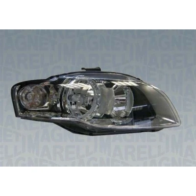 Bilde av MAGNETI MARELLI 710301219204 Frontlykter høyre W5W, H7/H7, PY21W Halogen hvit med blinklys for høyrekjøring motor høydejustering hovedlys