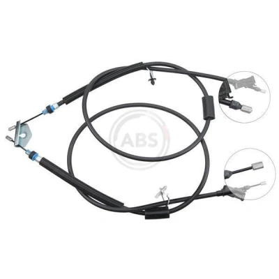 Bilde av A.B.S. K13475 Bremsekabel 1490, 1440 Trommelbrems for høyre/venstre ratt FORD: Focus 2 Kombi,