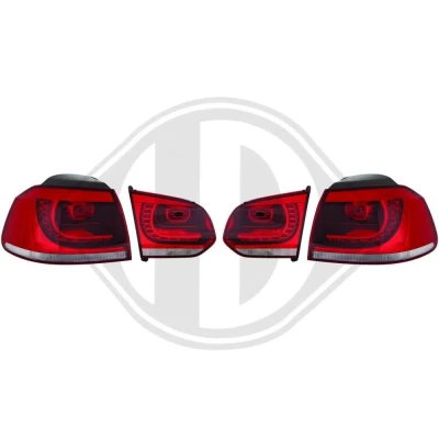 Bilde av DIEDERICHS HD Tuning 2215495 baklyssett VOLKSWAGEN: GOLF 6