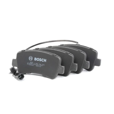 Bilde av BOSCH 0 986 494 500 Bremseklosser Low Metallic inkl. slitasjevarselkontakt med antihyle blikk, montageanvisning NISSAN: NV400 Van