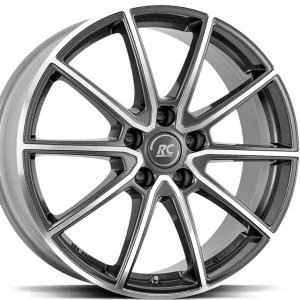 Bilde av Brock RC32 Titanium Full Polish 7.5x18 5/100 ET46 B57.1
