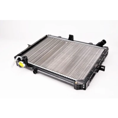 Bilde av THERMOTEC D70309TT Radiator Kobber, plast for kjøretøy med/uten klimaanlegg 544 380 34 Manuel girkasse Kjøleribber satt sammen mekanisk