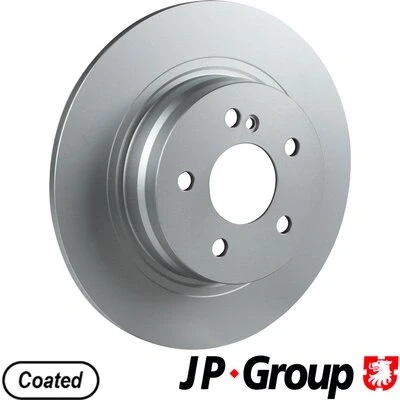 Bilde av JP GROUP 1363203300 Bremseskiver bakaksel 300 10 5 fullt ut belagt MERCEDES BENZ: C Klasse T modell, Sedan, E Coupé
