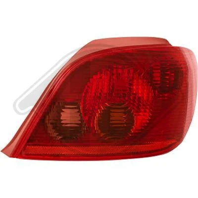Bilde av DIEDERICHS 4234090 Baklykter høyre uten pæreholder PEUGEOT: 307 Hatchback