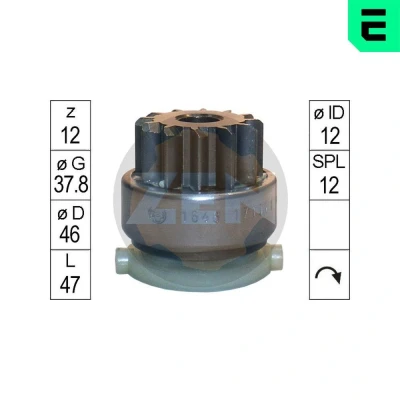 Bilde av Friløpsgir, starter, ford ranger, mazda b serie, bt 50 pick up, F8RU 88D00 4