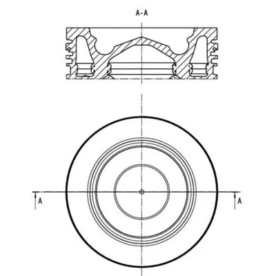 Bilde av Stempel MAHLE ORIGINAL 061 PI 00139 000