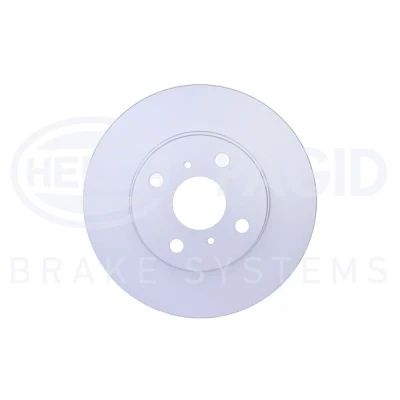 Bilde av HELLA PRO 8DD 355 104 871 Bremseskiver 255 22 04/06 100 innvendig ventilert belagt uten hjulfestebolt, hjulnav TOYOTA: Corolla VIII Stasjonsvogn