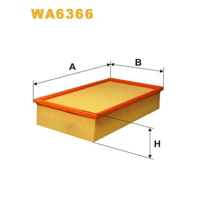 Bilde av Luftfilter WIX FILTERS WA6366